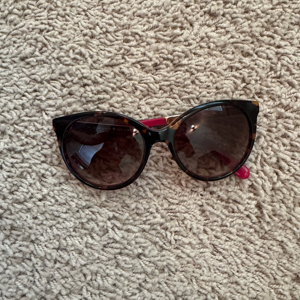 Kate Spade Brown and Pink Sunglasses